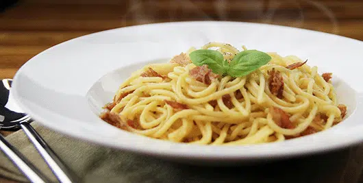 Gnocchi 14 Spaghetti Carbonara