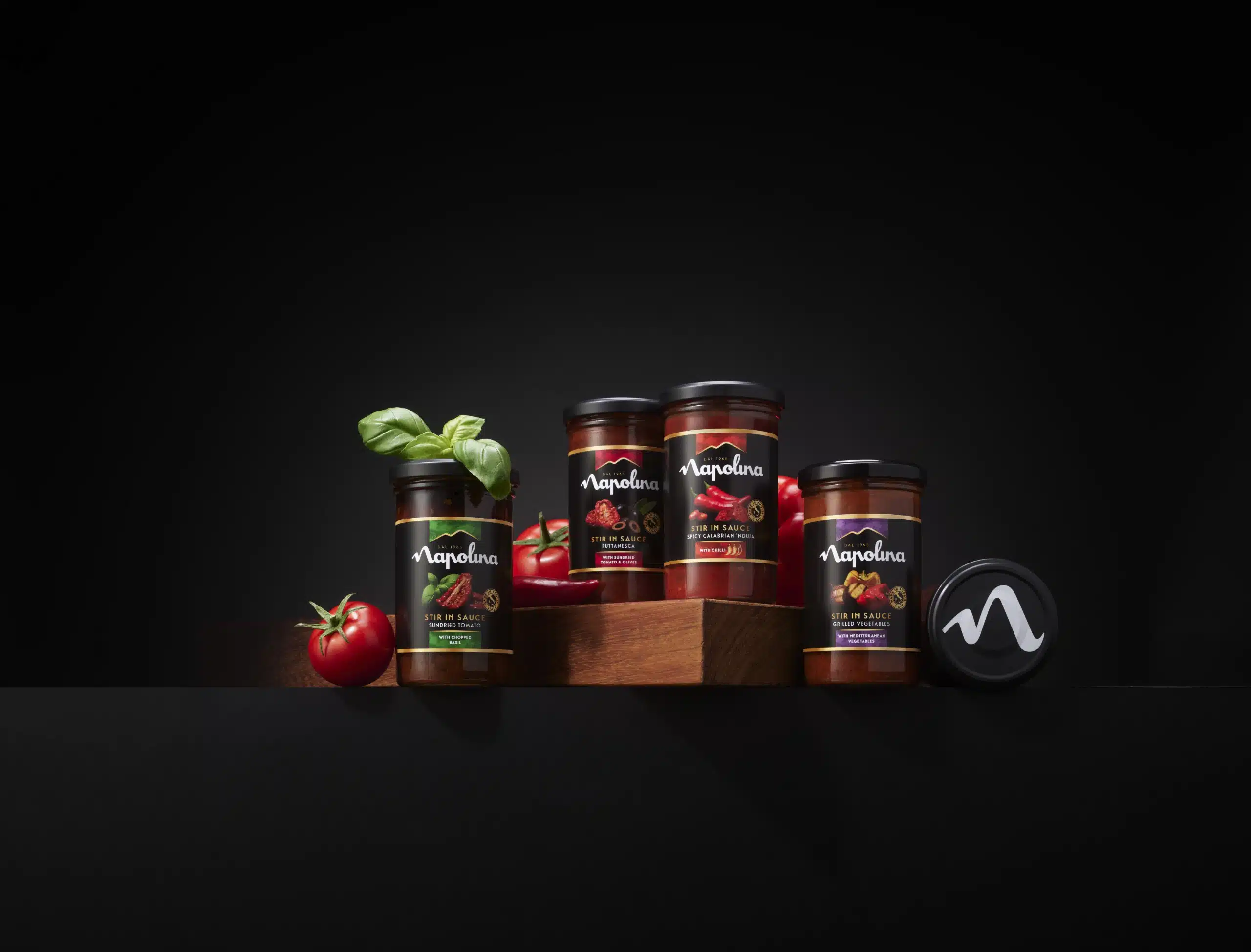 Honey Napolina Jars Range with ingredients May V2 Copy